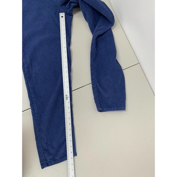 BDG Urban Outfitters High Rise Mom Corduroy Pants Blue Size 29 Straight Leg - Picture 4 of 10